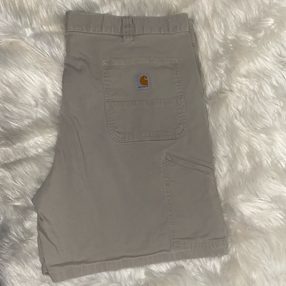 CARHARTT Shorts Men’s Size 44 CARHARTT Relaxed Fit Canvas Shorts 102514 232 - Picture 3 of 13